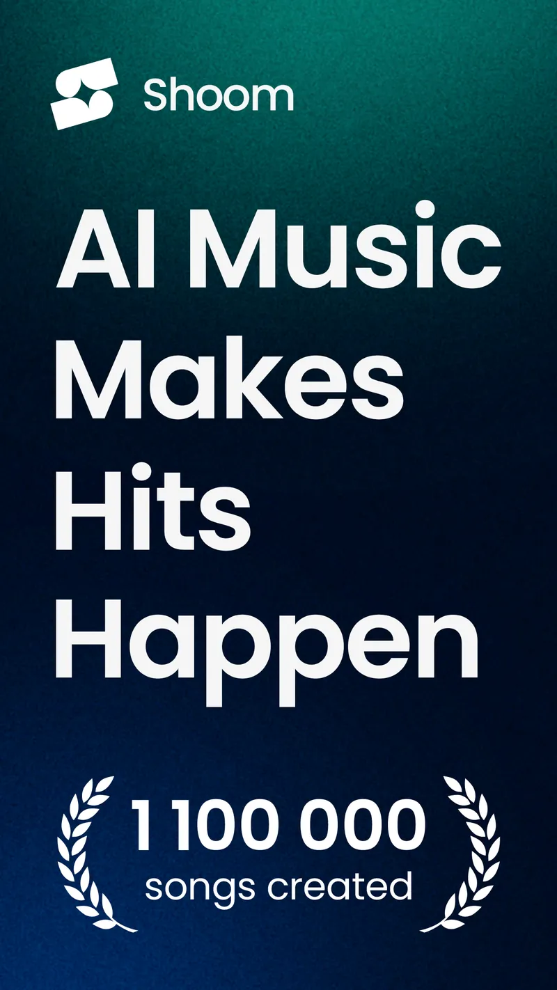 Shoom - AI Music Generator screenshot 1