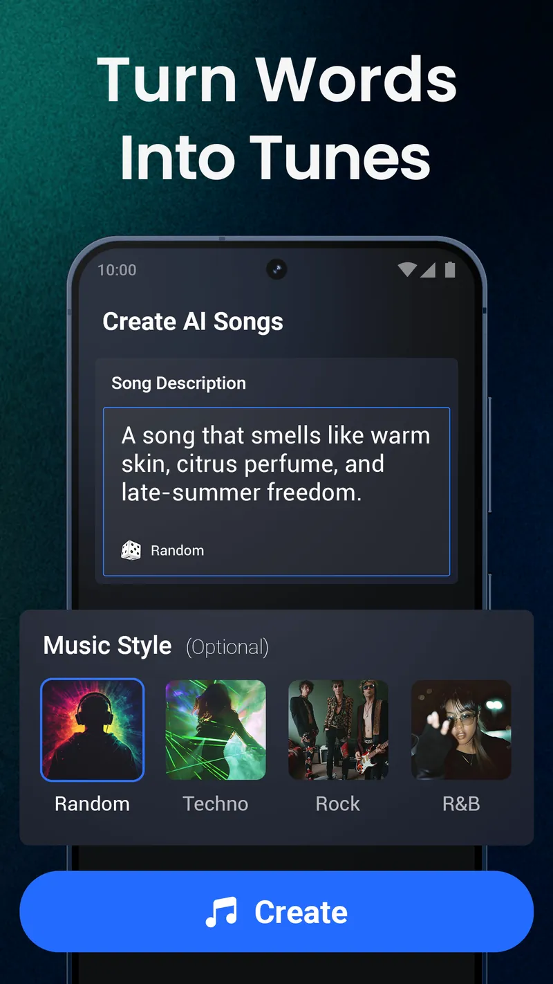 Shoom - AI Music Generator screenshot 2