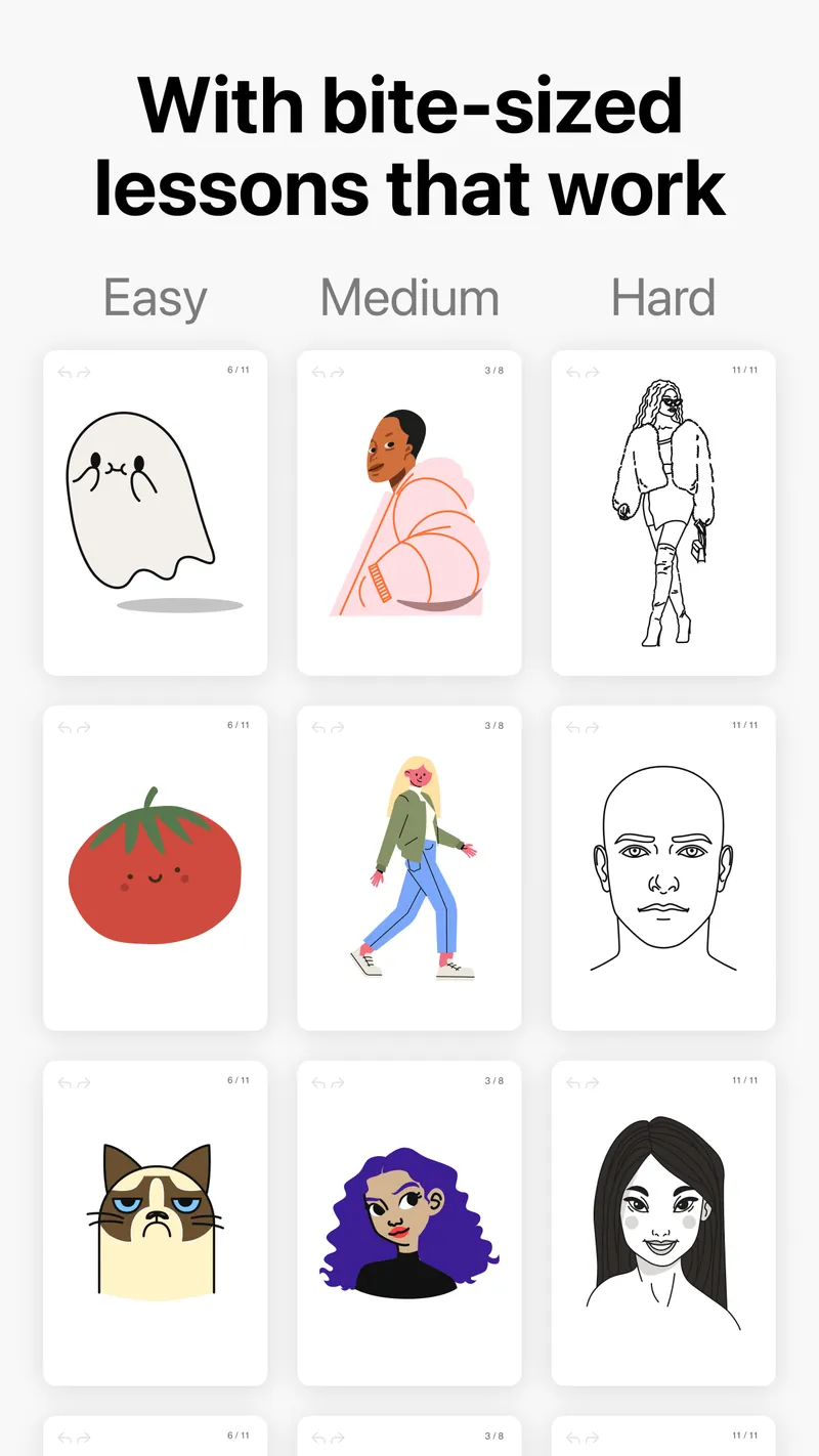 Learn how to draw - ArtWorkout screenshot 4