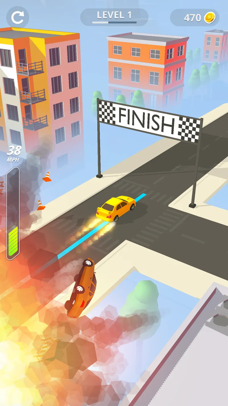 Line Race: Police Pursuit screenshot 4