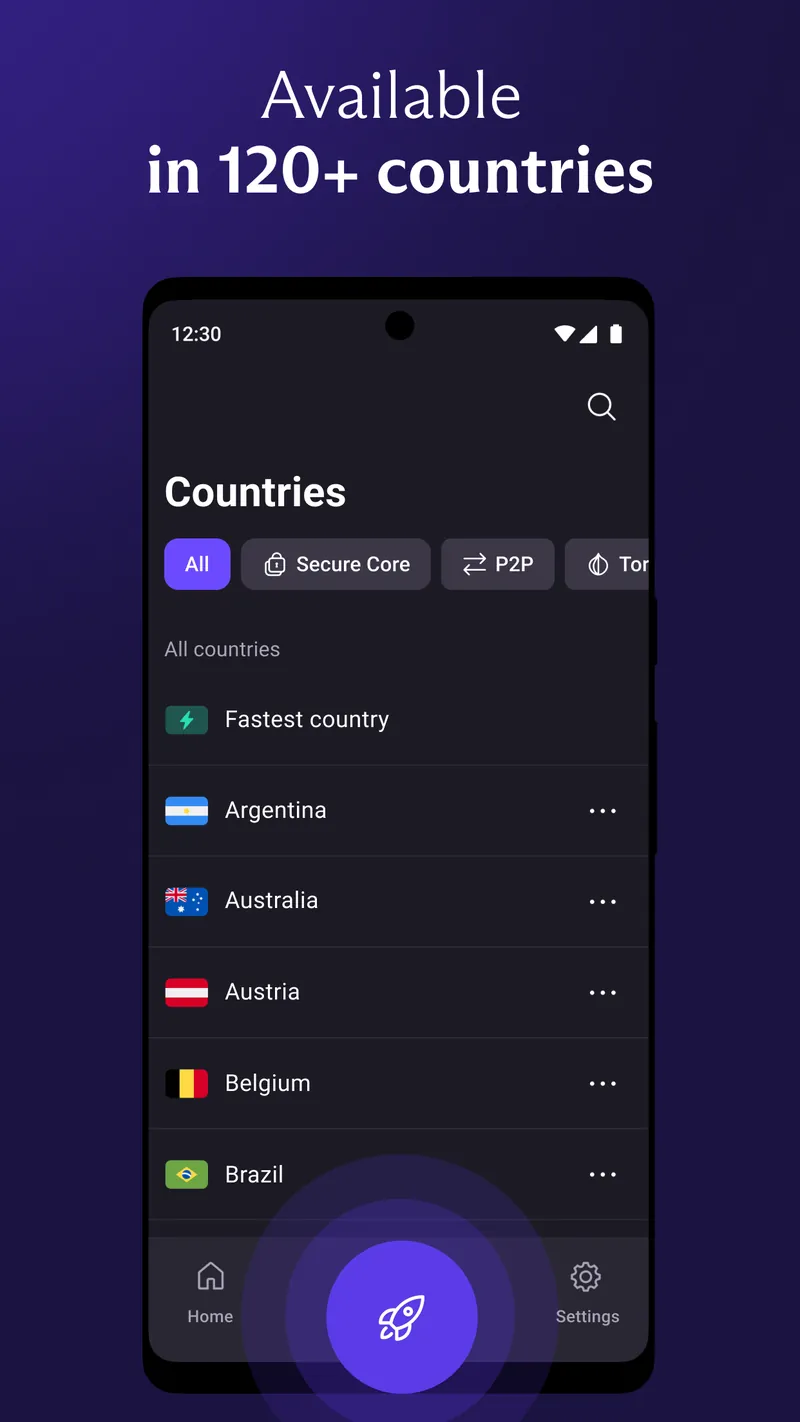 Proton VPN: Fast & Secure VPN screenshot 3