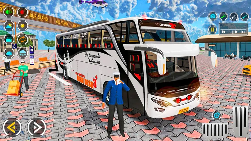 City Bus Game Highway US Bus screenshot 1