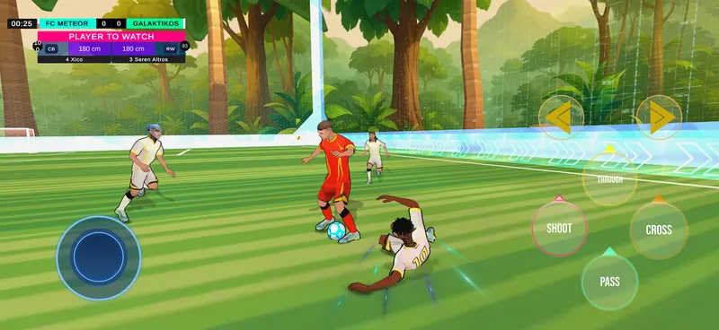 Galaxy Soccer : 3v3 Rematches screenshot 1