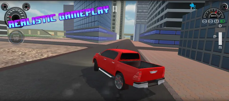 Toyota Car Game Simulator screenshot 2