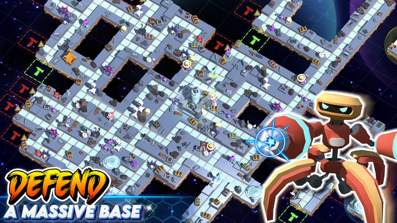 Monster Tiles TD: Tower Wars screenshot 5