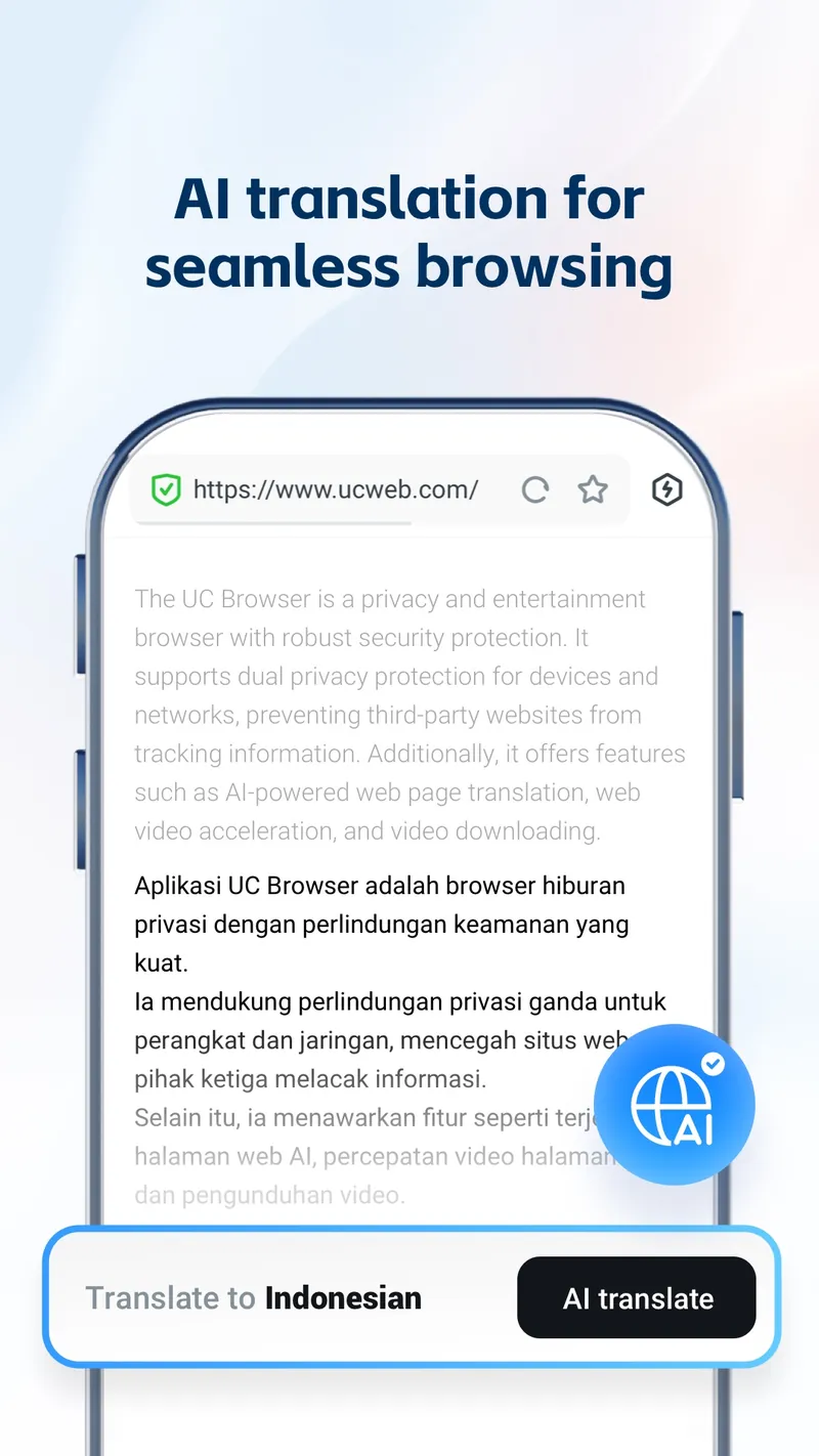 UC Browser-Safe, Fast, Private screenshot 4