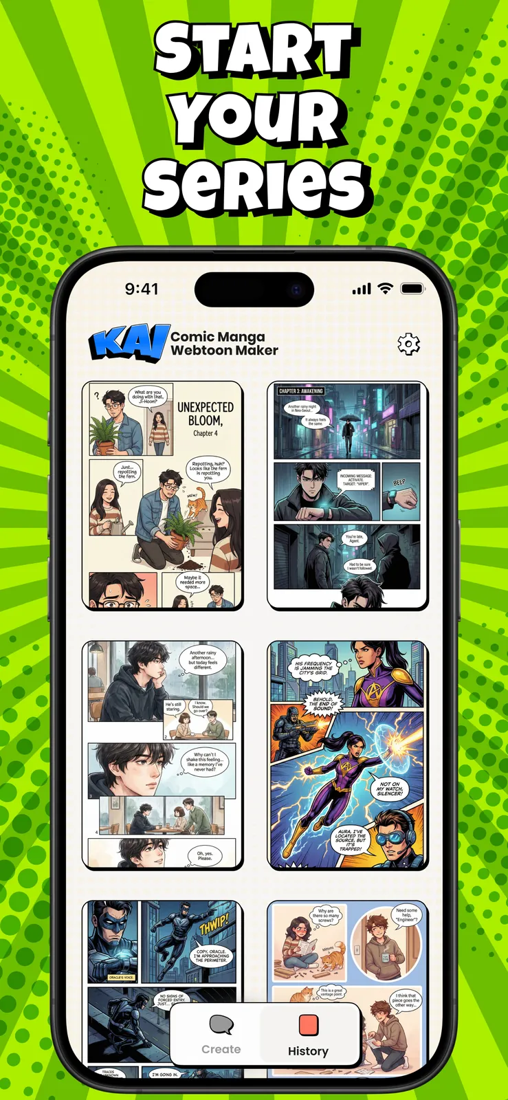 KAI: Comic Maker Manga, Manhwa screenshot 4