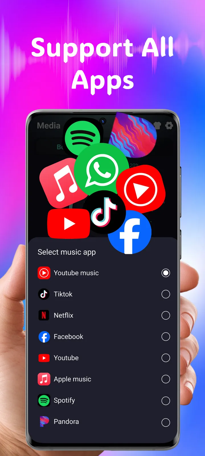 Volume Booster Bass Booster EQ screenshot 3