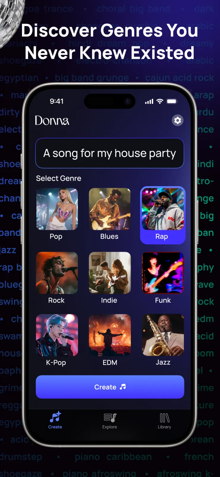 Donna AI Song & Music Maker screenshot 4