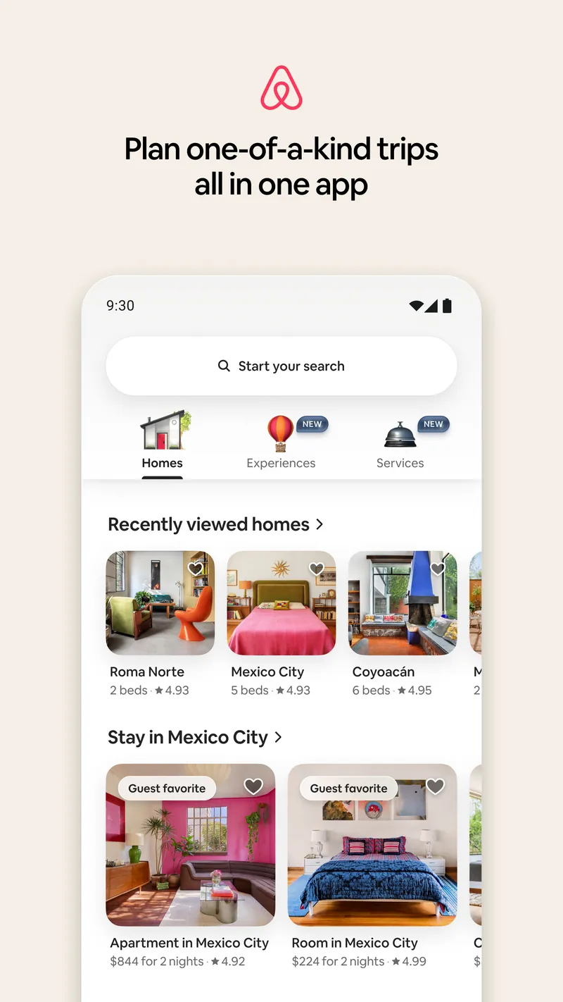 Airbnb screenshot 1