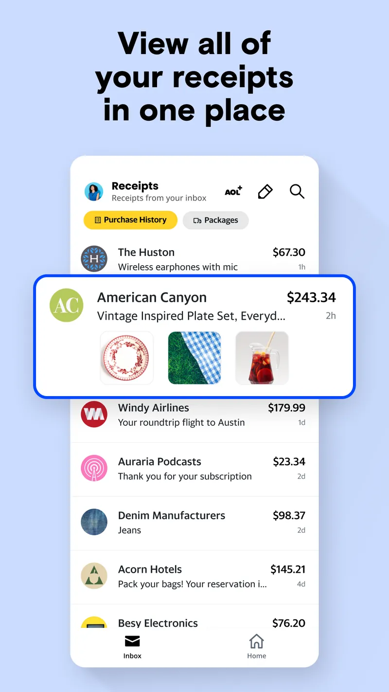 AOL: Email News Weather screenshot 4