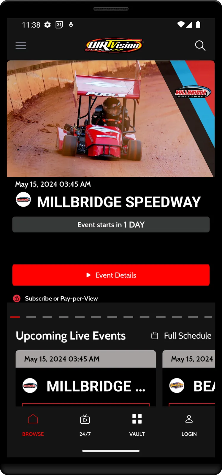 DIRTVision screenshot 1