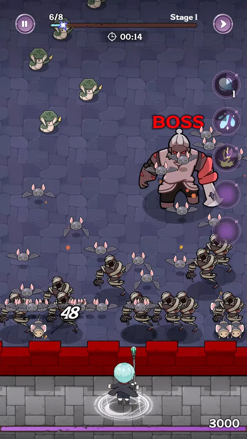 Dark Mage Defense: 66,666 screenshot 3