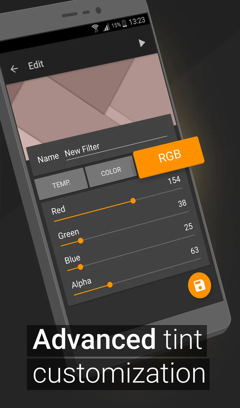 Night Shift: Blue light filter screenshot 5
