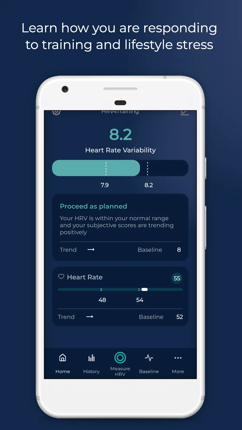 HRV4Training screenshot 2