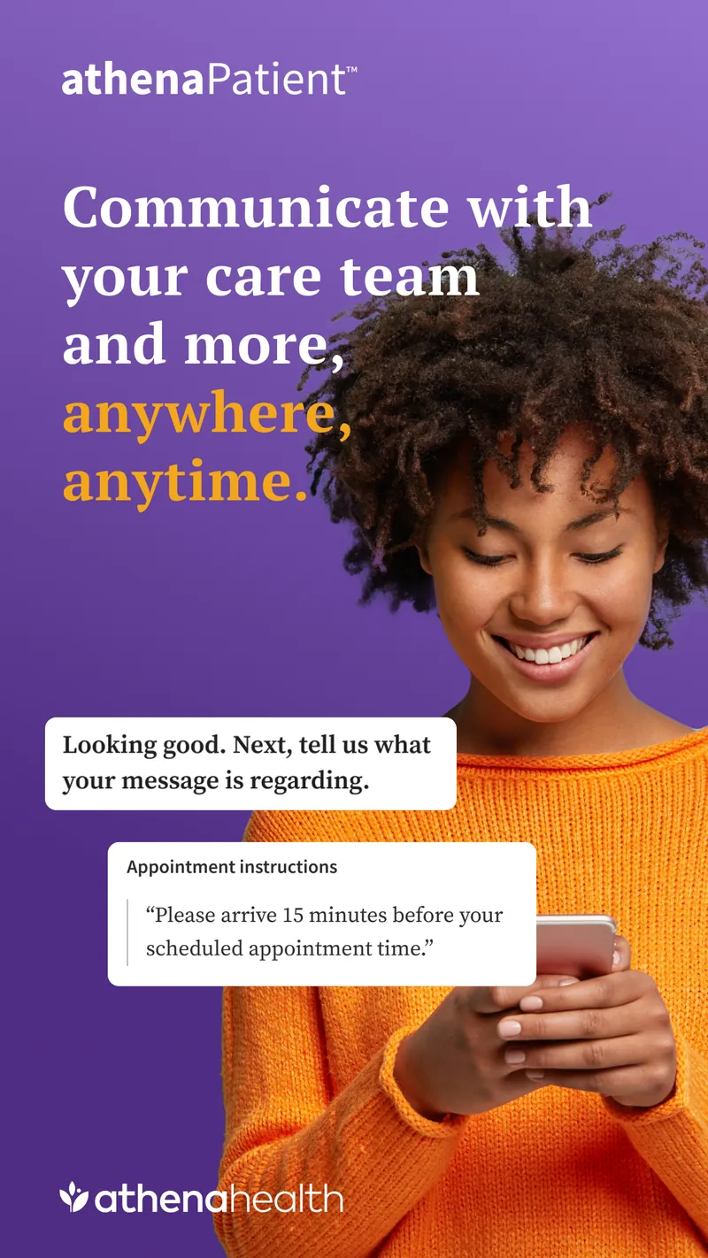 athenaPatient screenshot 1