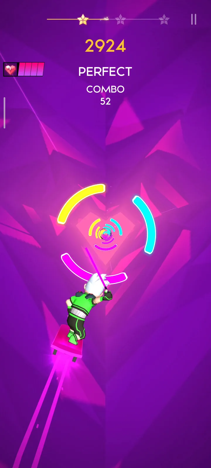 Beat Rider: Neon Rush screenshot 1