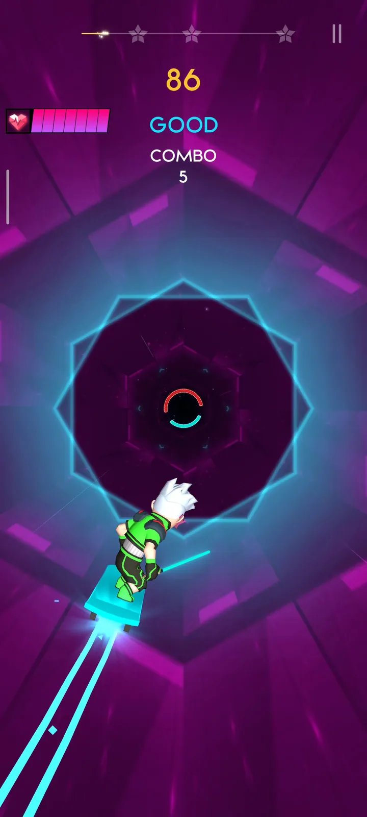 Beat Rider: Neon Rush screenshot 2