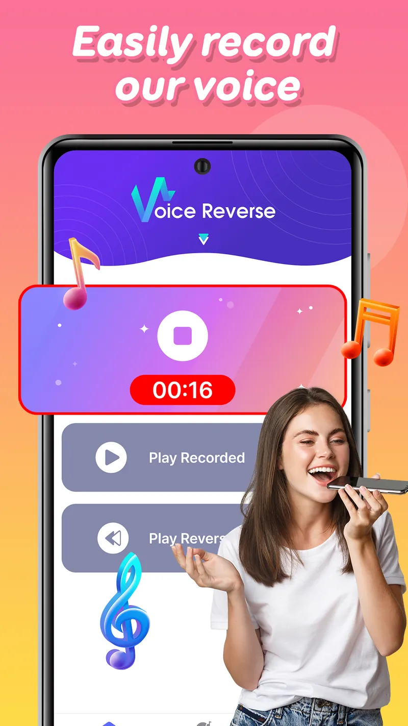 Funny Voice Reverse screenshot 2