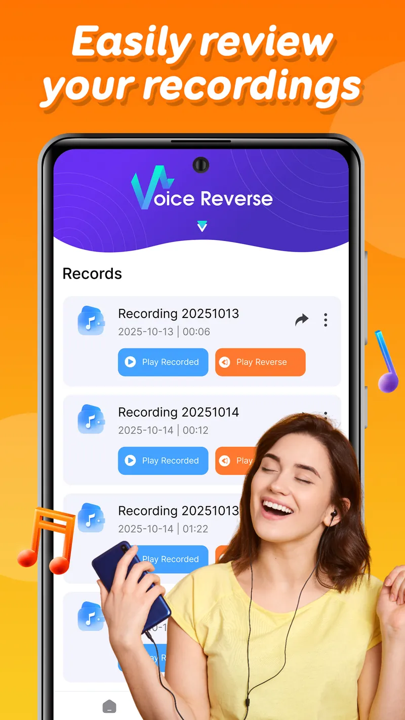 Funny Voice Reverse screenshot 5
