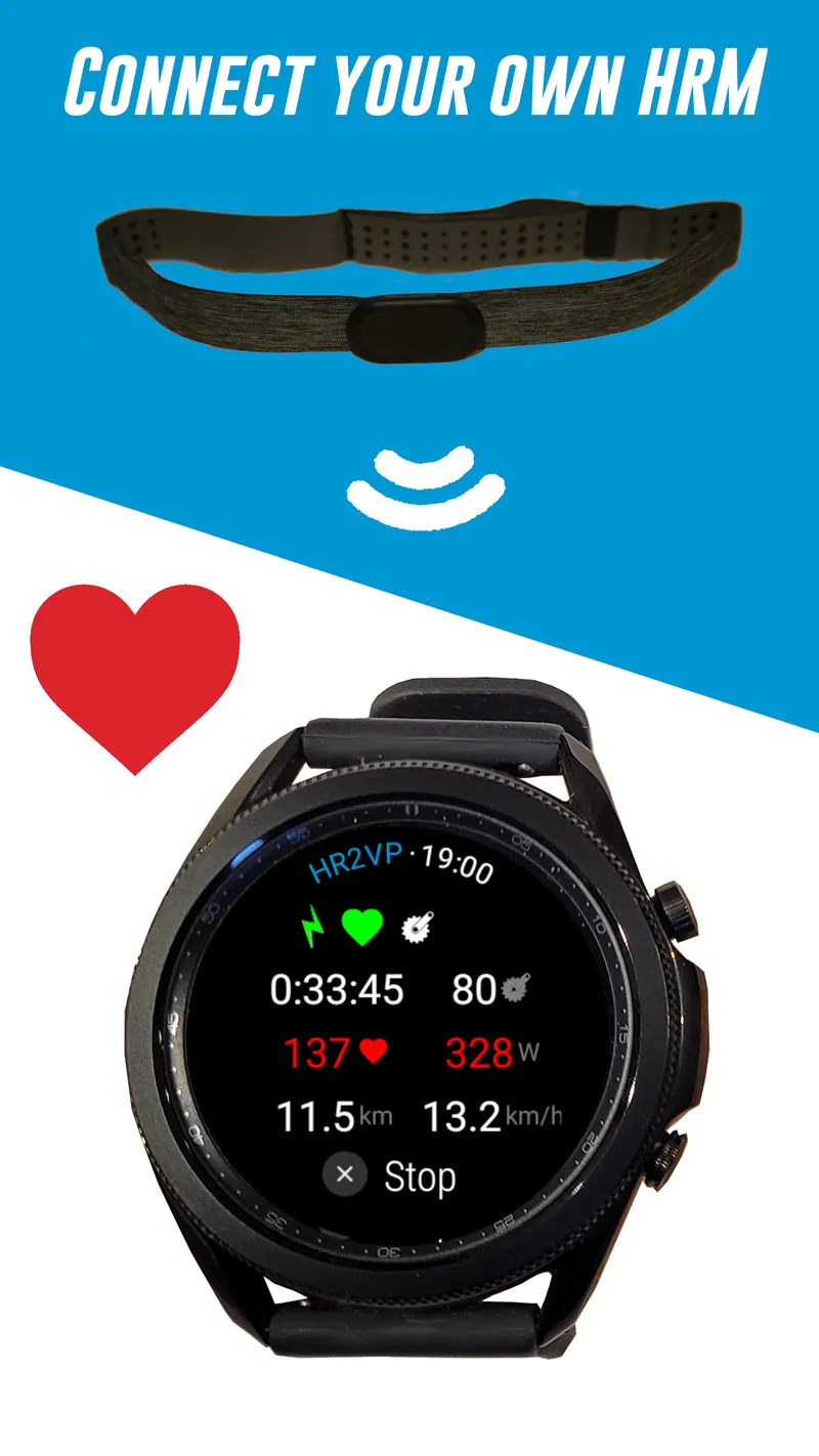 HR2VP Watch Bike Computer screenshot 3