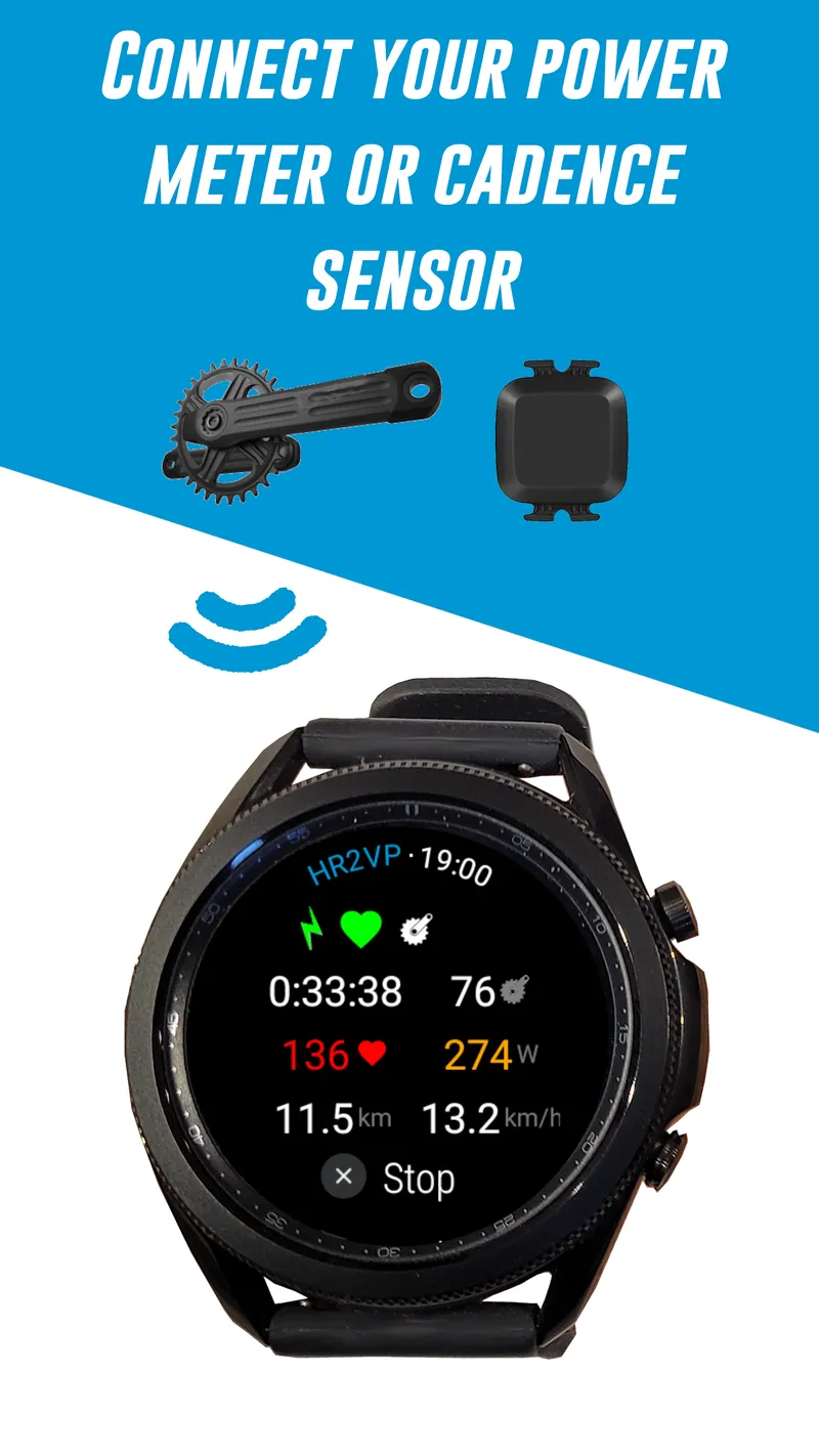 HR2VP Watch Bike Computer screenshot 4