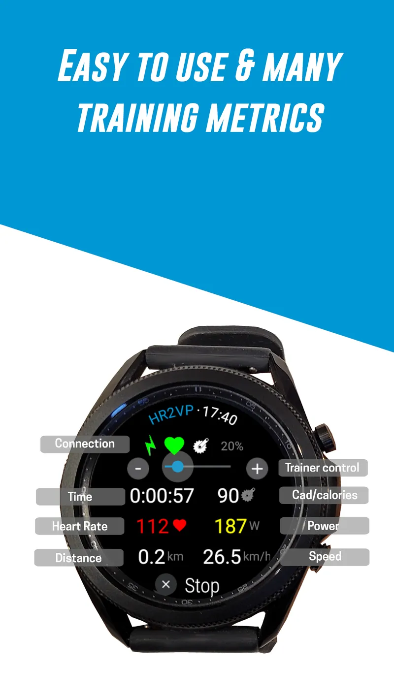 HR2VP Watch Bike Computer screenshot 5