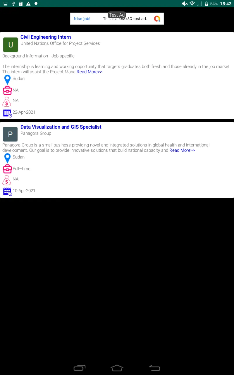 Sudan Jobs, Jobs in Sudan screenshot 5