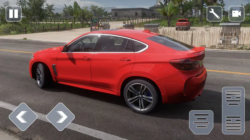 Car Driving Simulator BMW X6 screenshot 1