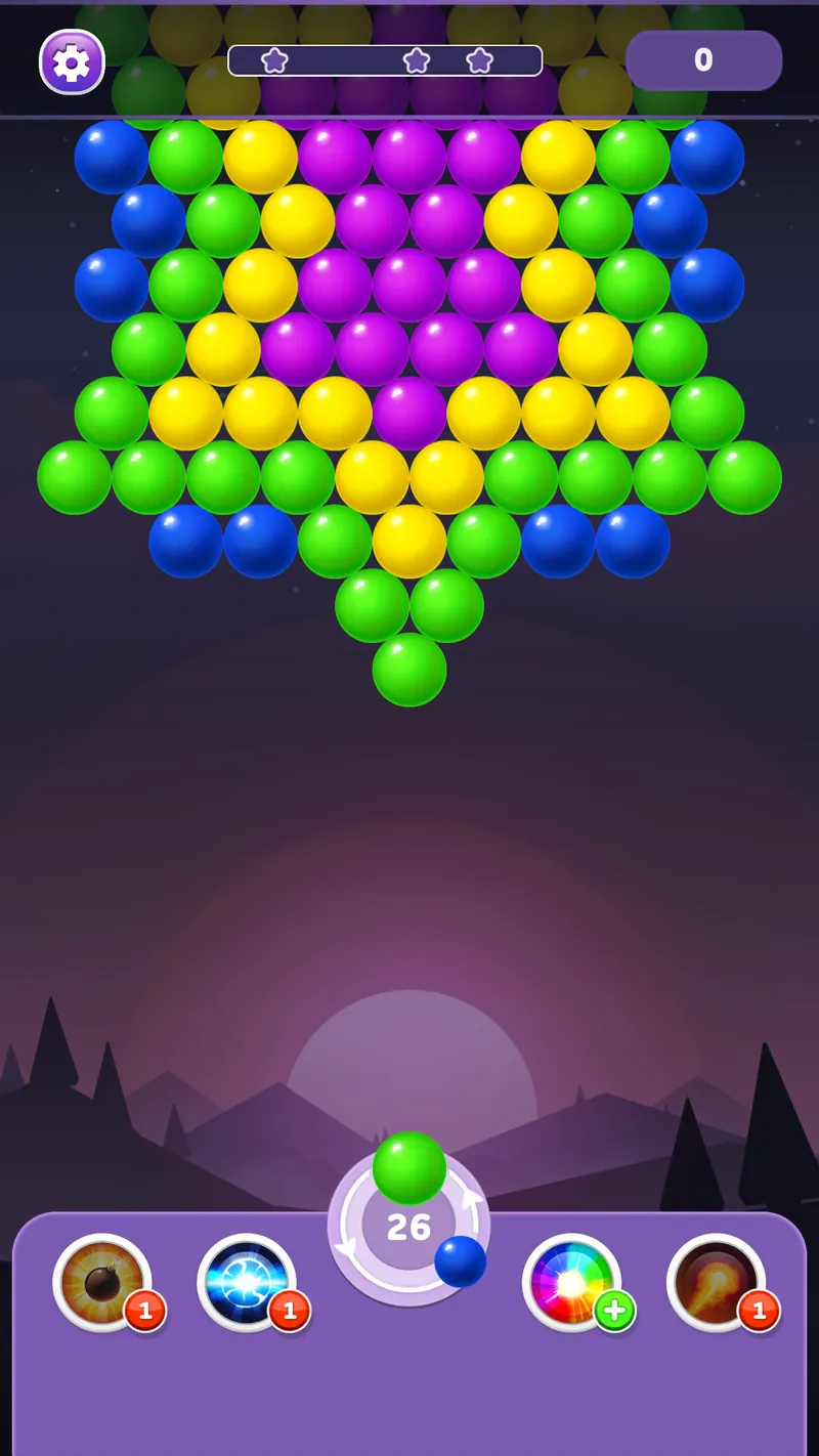 Bubble Shooter Rainbow screenshot 1