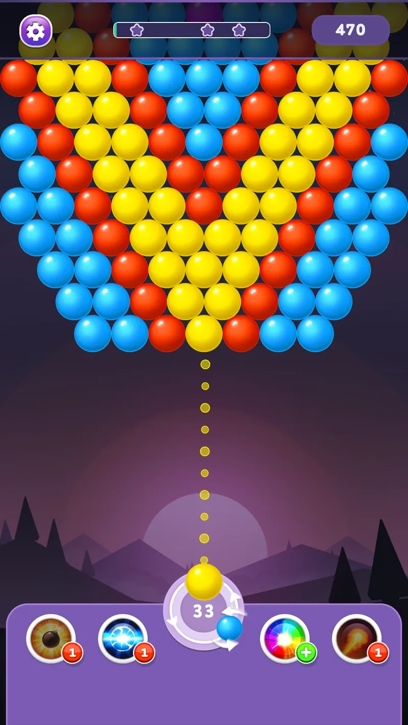 Bubble Shooter Rainbow screenshot 2