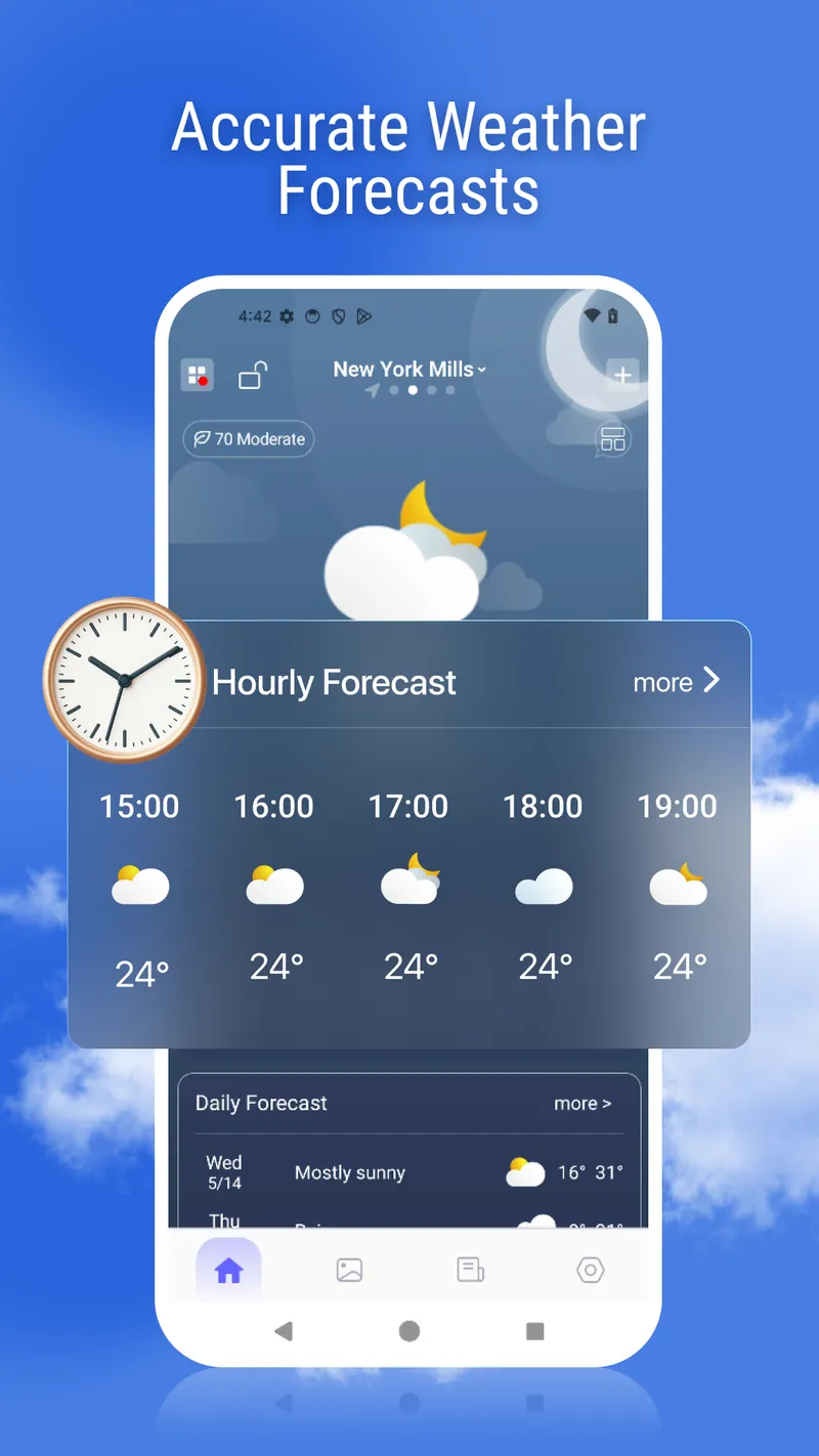 Weather Pro - Forecast & Radar screenshot 1