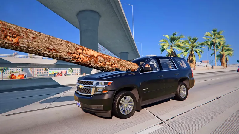 Beam drive car crash test screenshot 5