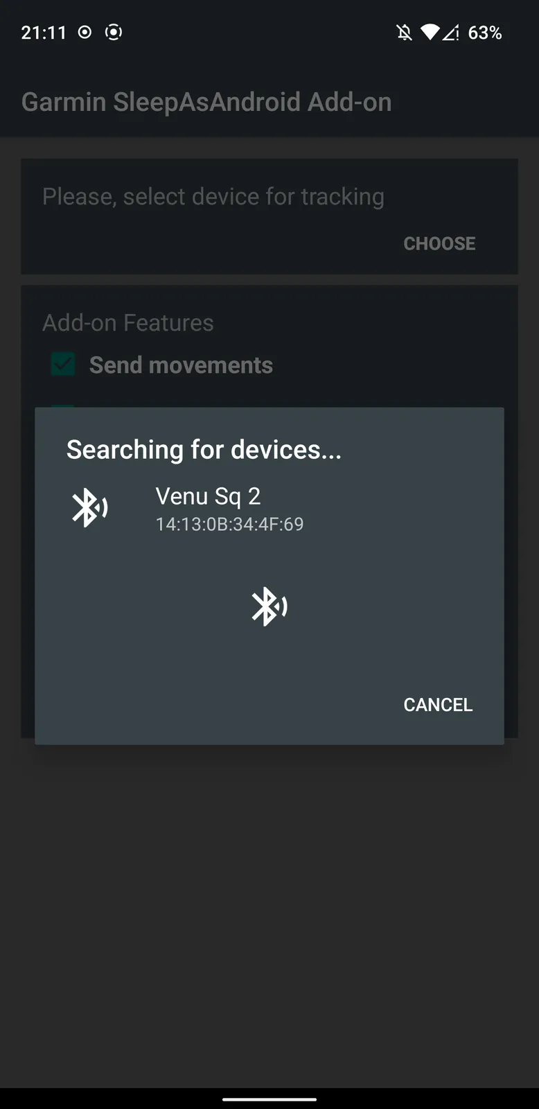 Garmin Sleep Advanced screenshot 2