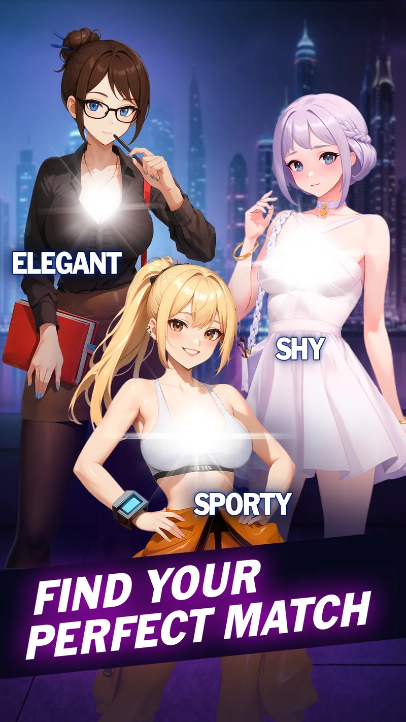 Anime Dating Sim: Waifu Love screenshot 2