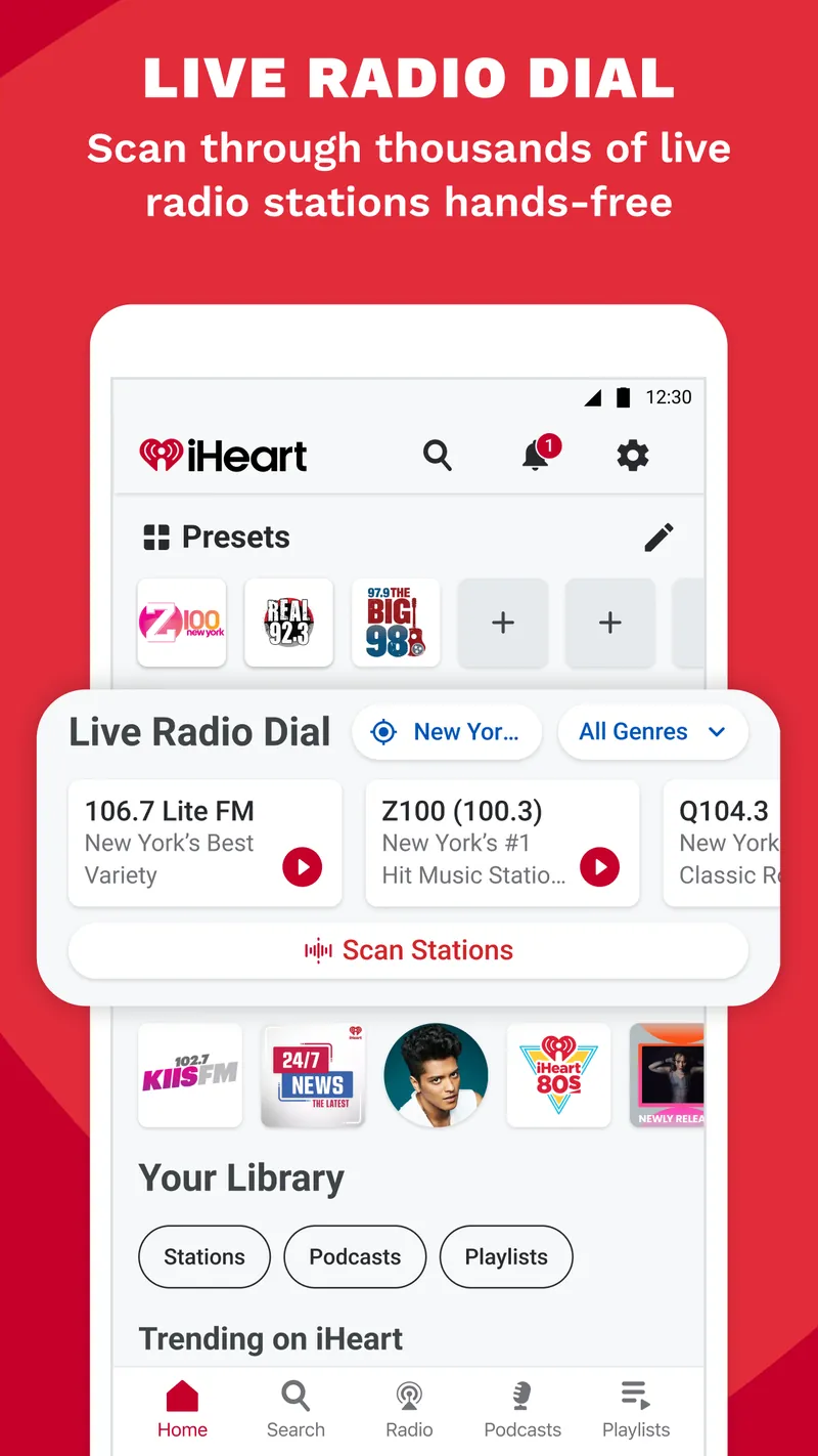iHeart: Music, Radio, Podcasts screenshot 4