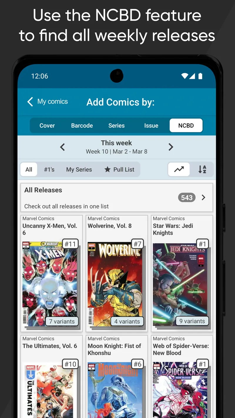 CLZ Comics comic book database screenshot 4