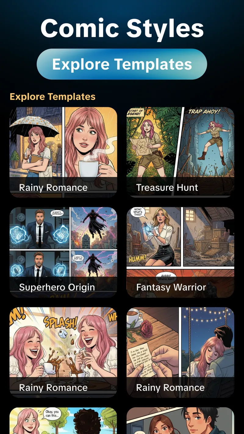 AI Comic Generator - Comic Art screenshot 3