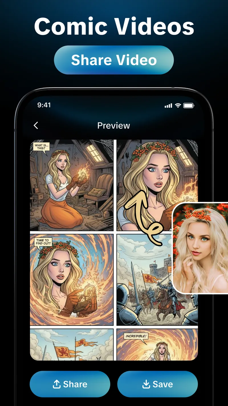 AI Comic Generator - Comic Art screenshot 5