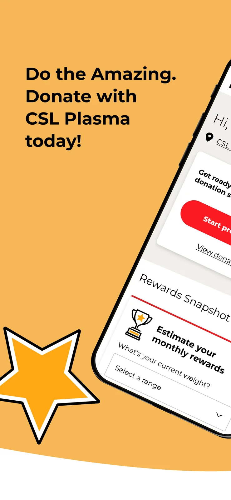 CSL Plasma screenshot 1