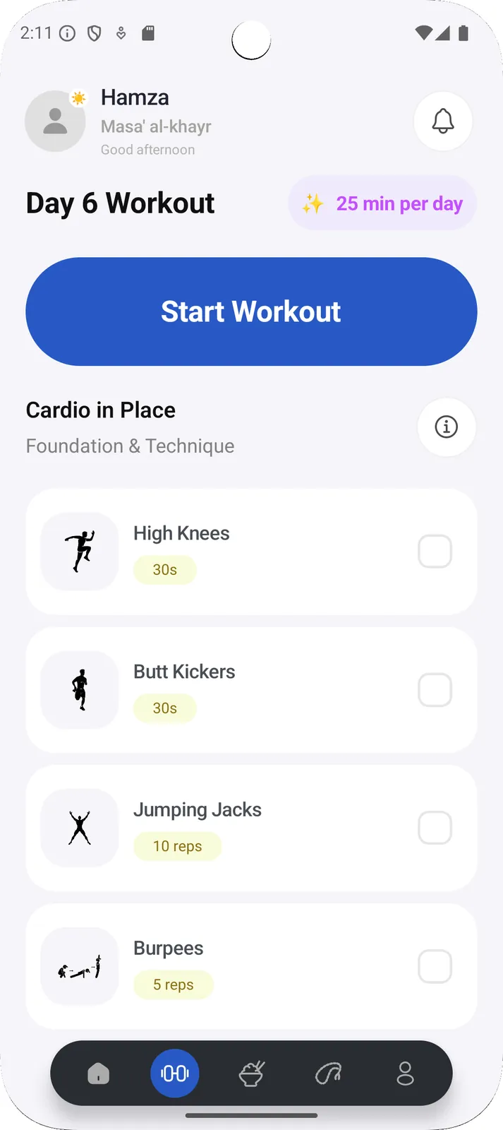 DBF Fitness screenshot 2