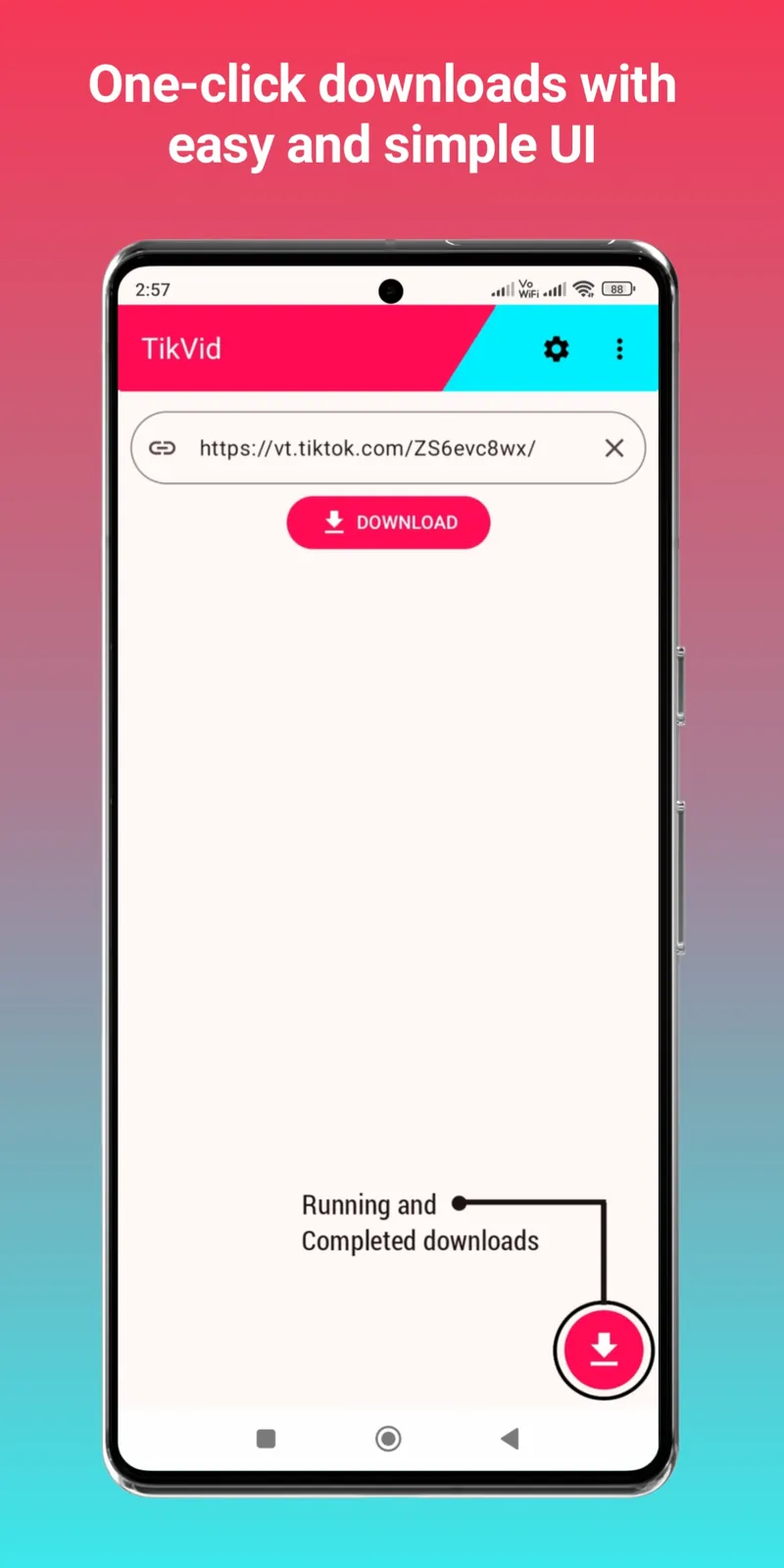TikVid - TikTok Downloader screenshot 1