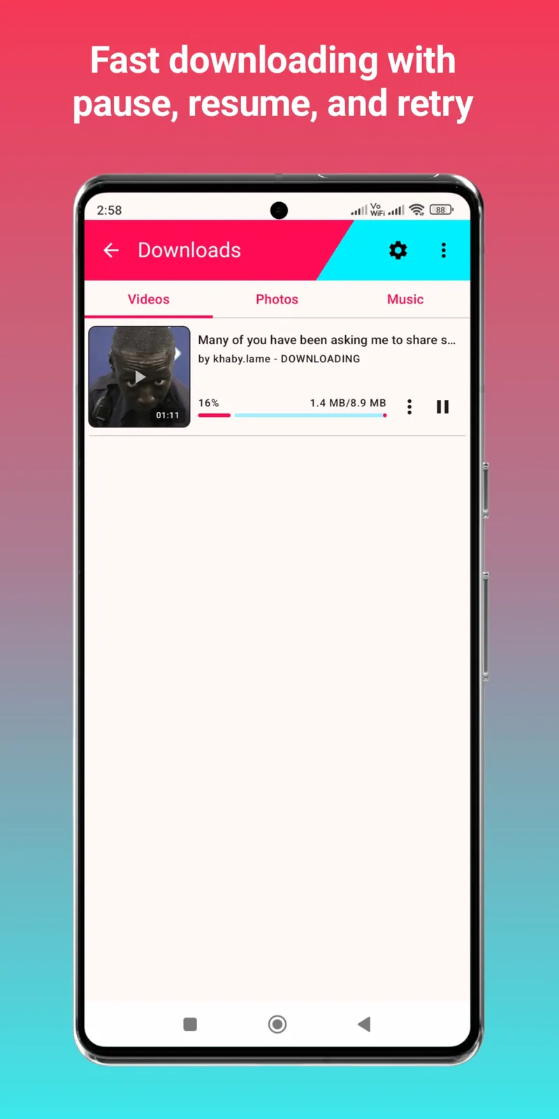TikVid - TikTok Downloader screenshot 3