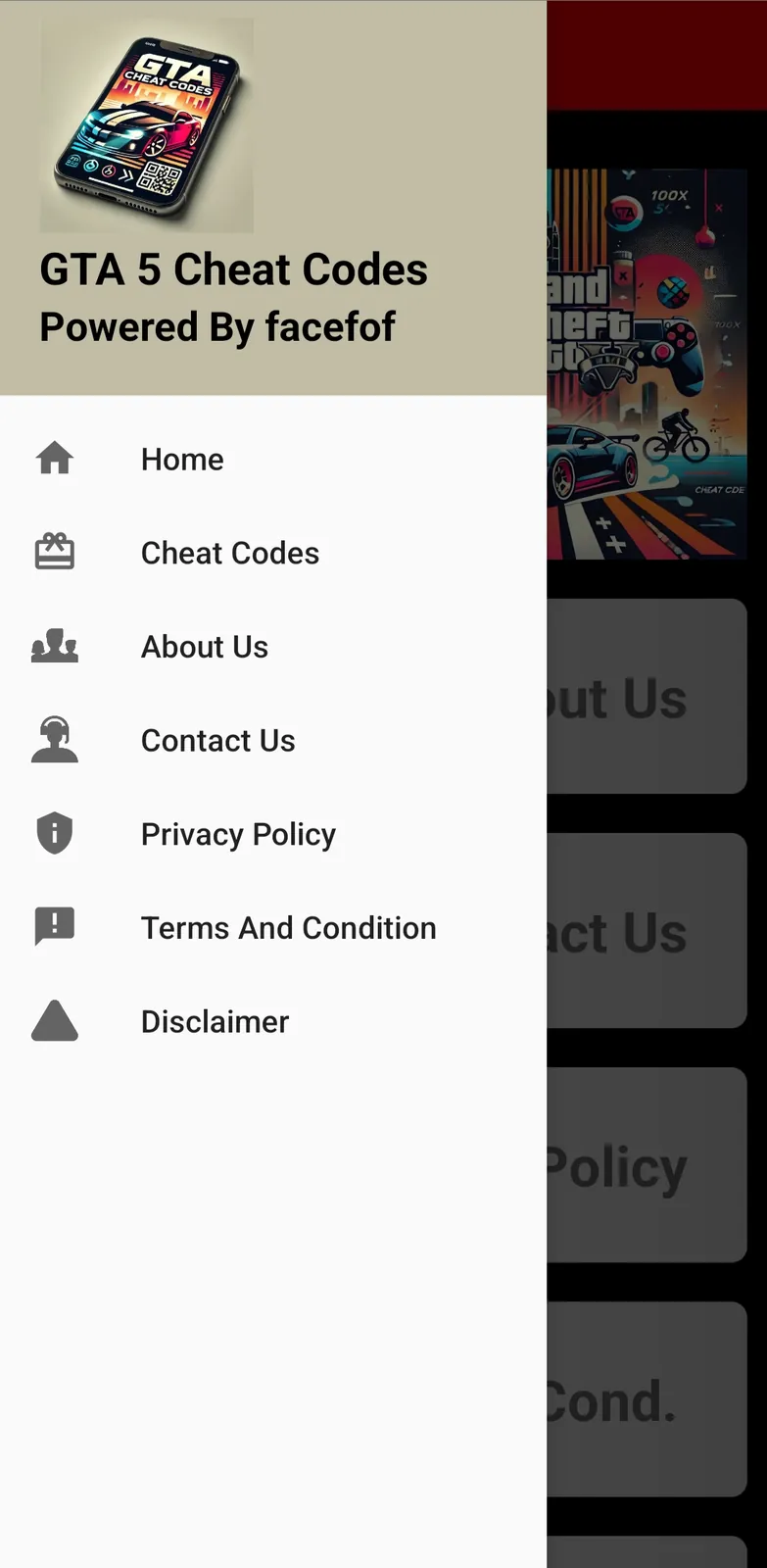 GTA 5 Cheat Codes screenshot 3