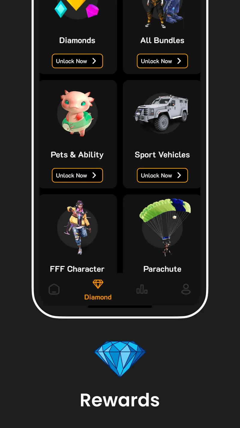 FF Daliy Diamonds Rewards Pro screenshot 5