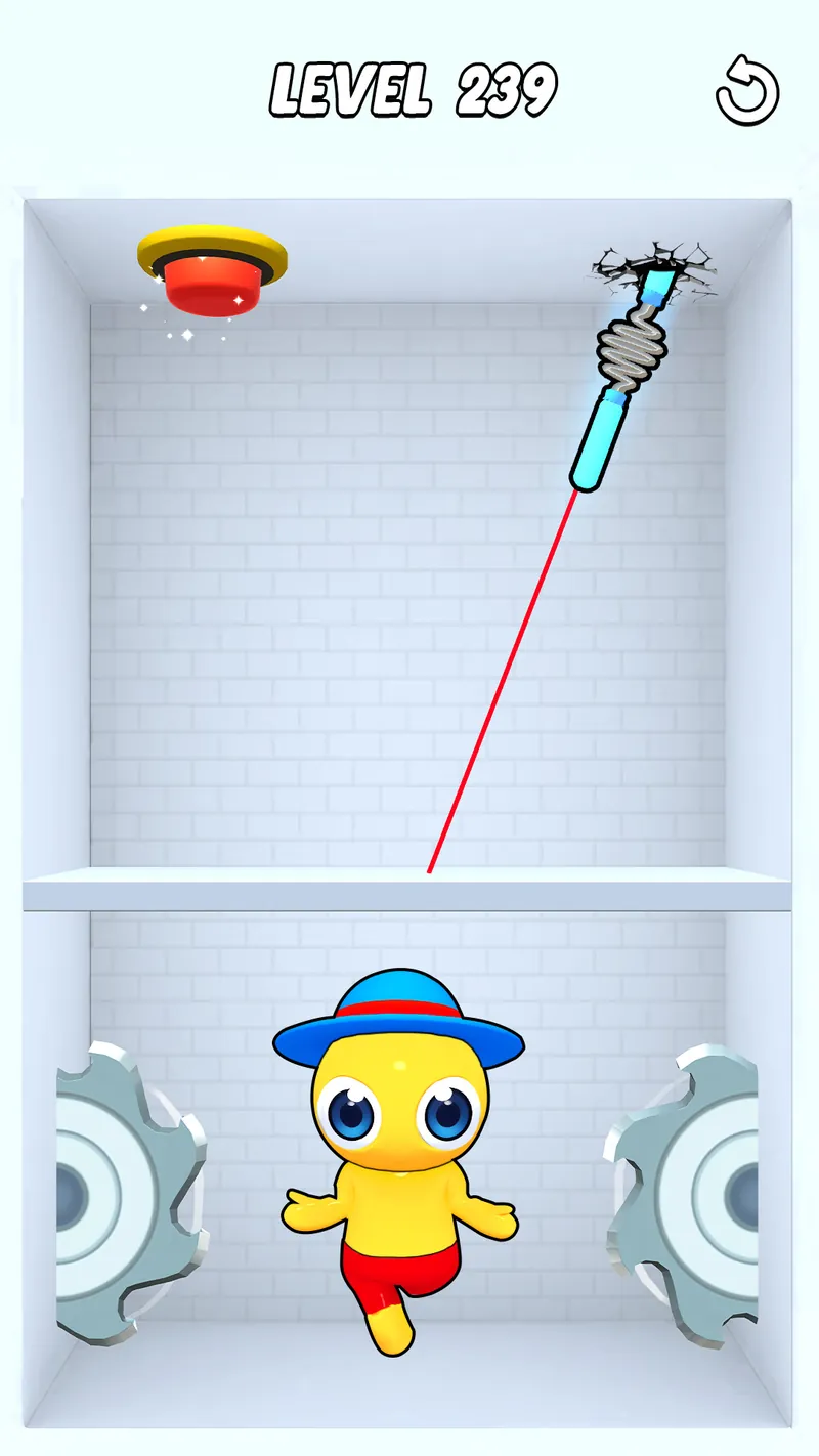 Spring Spear: Aim & Snap screenshot 1