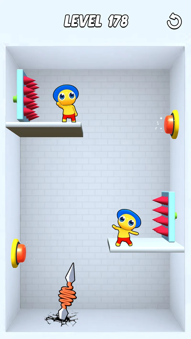 Spring Spear: Aim & Snap screenshot 2