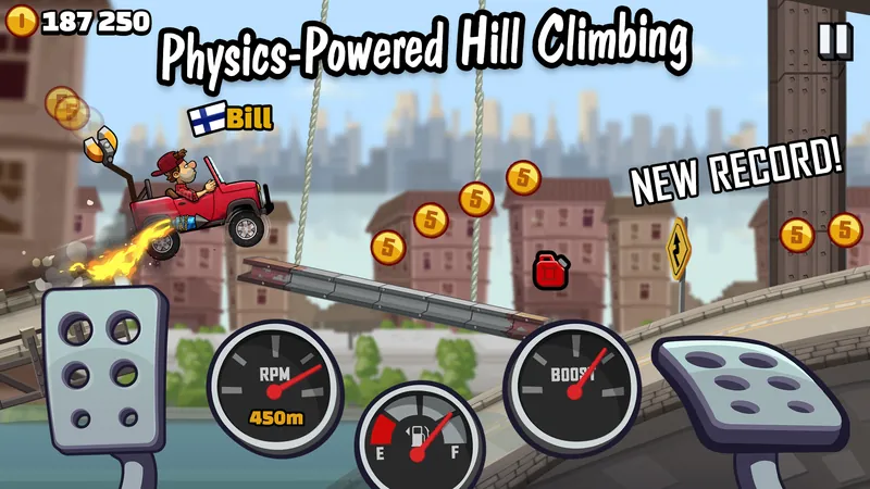 Hill Climb Racing 2 screenshot 1