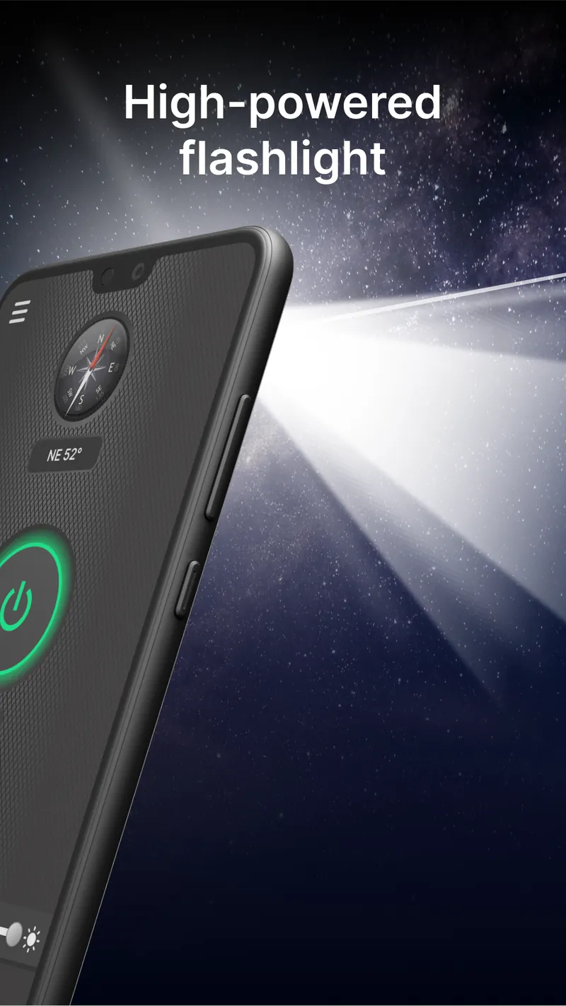 Brightest Flashlight Launcher screenshot 1