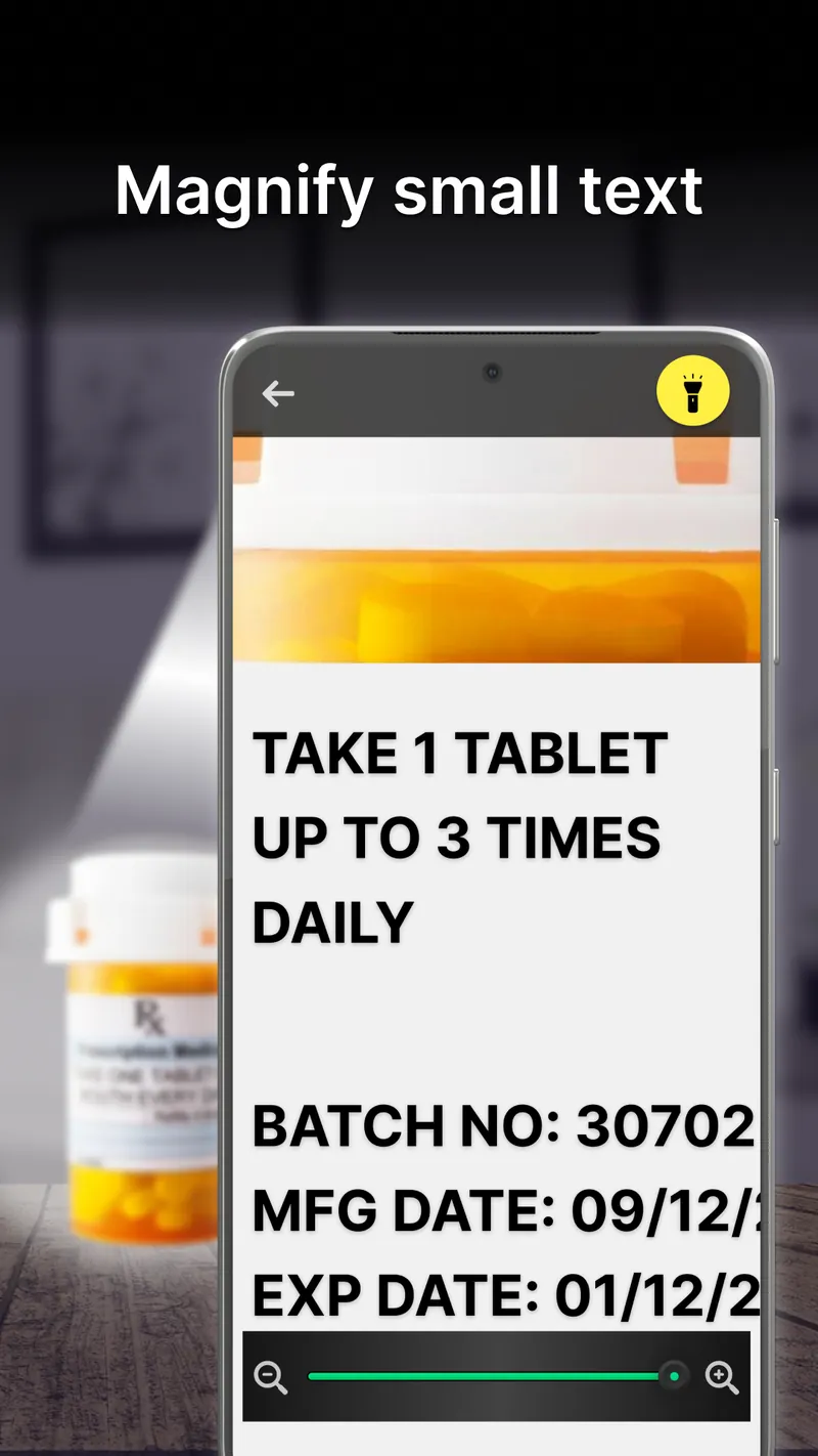 Brightest Flashlight Launcher screenshot 3
